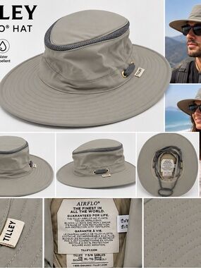 Tilley Airflo XL 7 5/8 Wide Brim Outdoor Hiking Hat